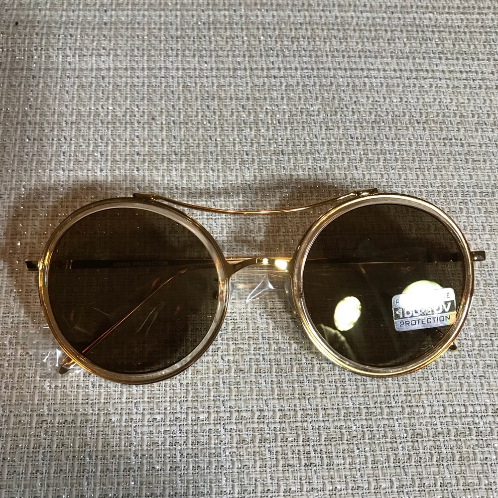 Round Retro Sunglasses - Picture 6 of 8